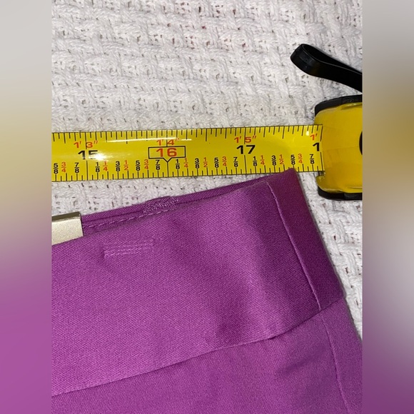 NWT Express Purple Women's “Editor” Shorts Size 12 NEW - Picture 3 of 12